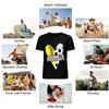 Heart Print Softball Soccer Mom Shirt Casual Sports Fan Top Pure cotton T-shirt