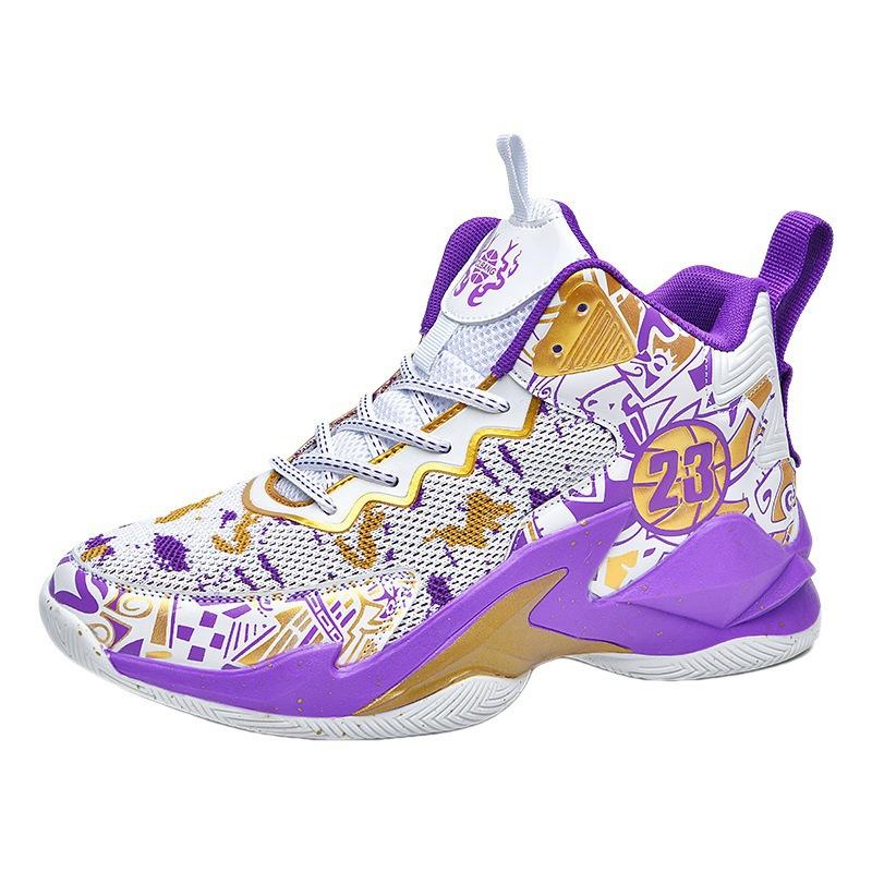 Basketballschuhe Herren High-Top neu Teenager-Schüler Herren Freizeitschuhe Sportschuhe Laufen Mesh Trainingsschuhe