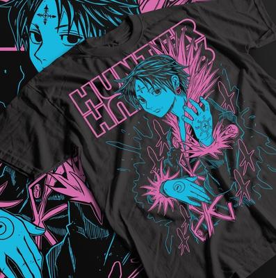 Chrollo Lucilfer T-shirt Hunter X Hunter HXH Anime Graphic Tee All Size