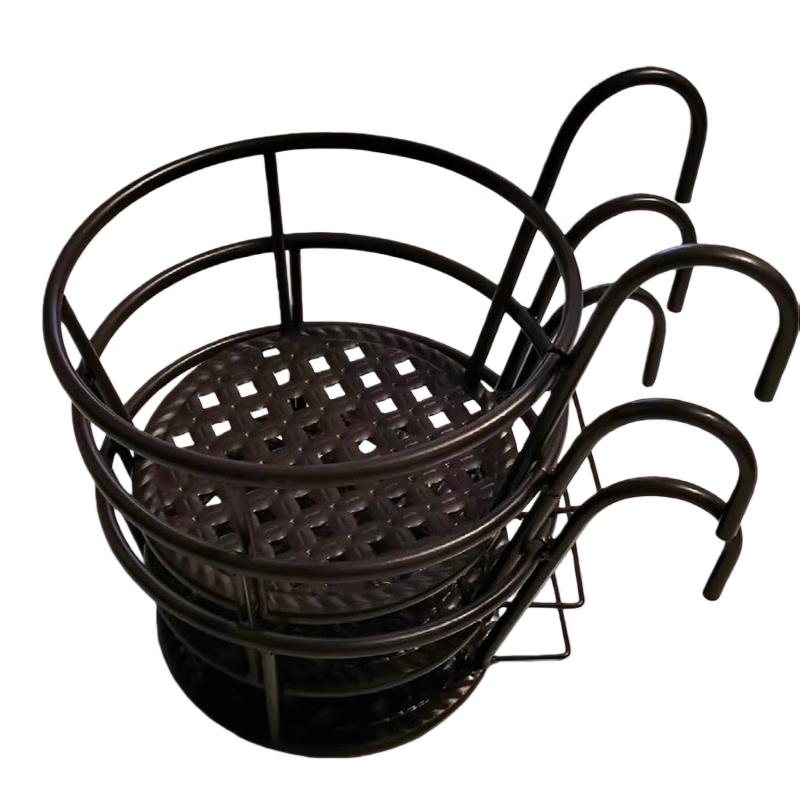 Hanging Iron Art Planter Basket
