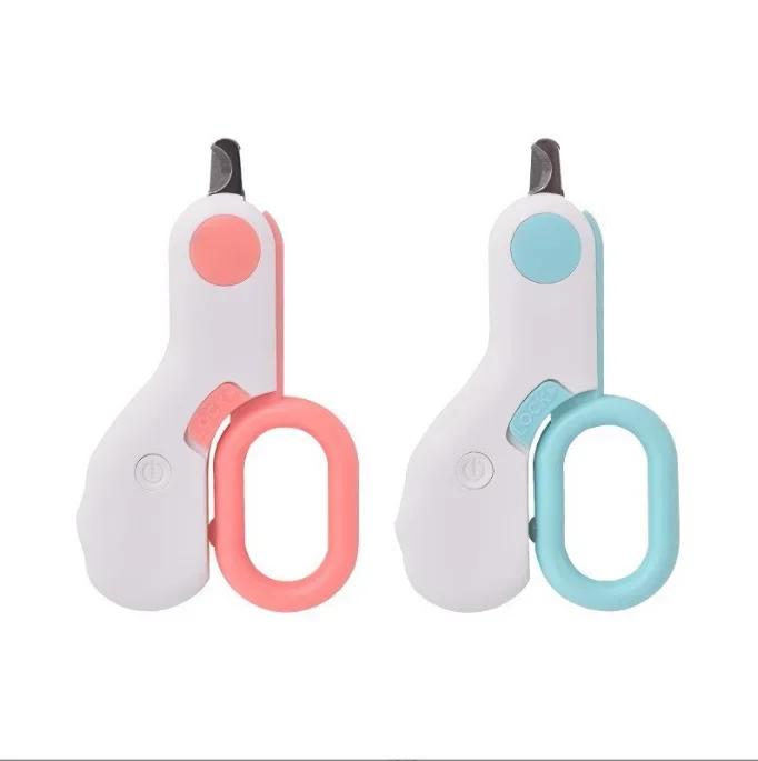 

Ножницы для стрижки ногтей для кошек Светодиодная подсветка Ножницы для ногтей для собак Ножницы для стрижки ногтей для котят и щенков Когтерез для кошек Средства для ухода за шерстью Чистящие средства blue