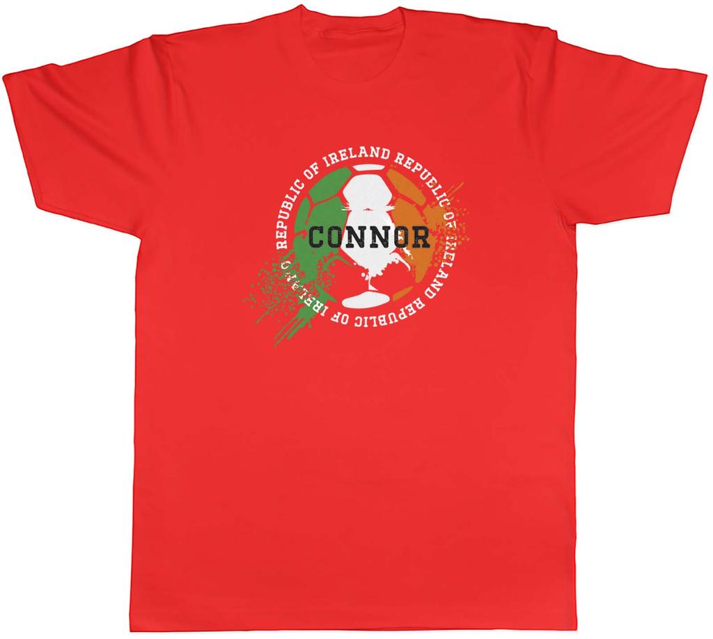 Personalised Republic Of Ireland Football Sports Unisexs Unisex TShirt Tee Gift