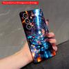 2DFlat Samsung Phone Case Neon Tunnel Glow Phone Case Applicable To Galaxy S22 S23 S24 S25ULTRA S26 A12 A13 A14 A15 A16