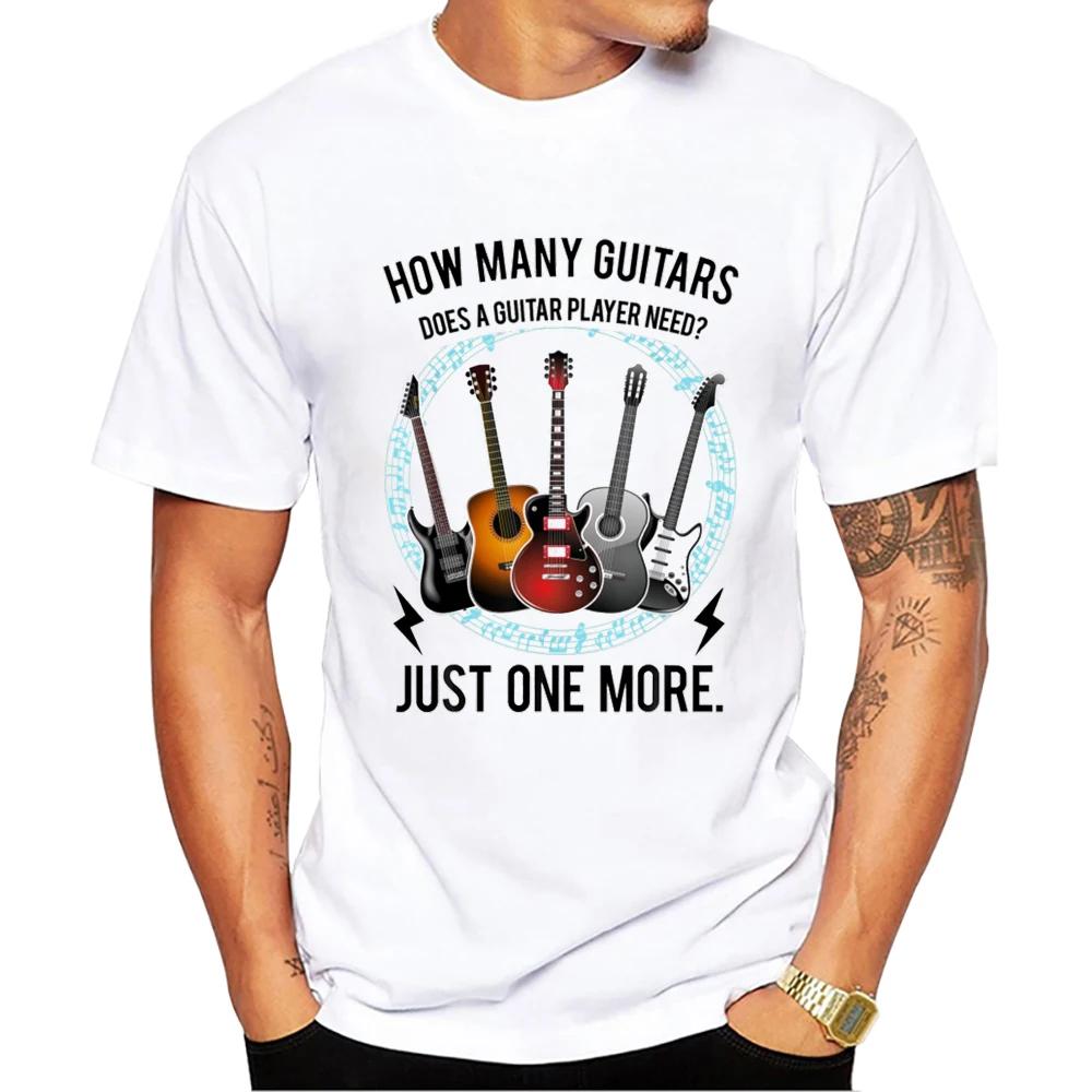 TEEHUB Vintage Guitar Perfect Musician Printed Men T-Shirt Short Sleeve Street Tshirts Funny T Shirts Cool Essential Tee