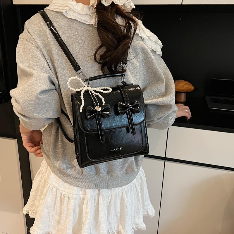 Niche Design Bag 2025 New Retro Casual Backpack Fashion Casual College Student Small Backpack Women's Bag