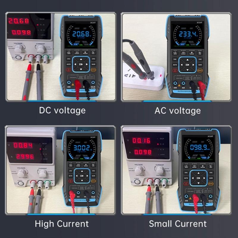 Compact and Practical  3 in 1 Multimeter Digital Oscilloscope for Professionals Enthusiasts for Automotive Maintenance