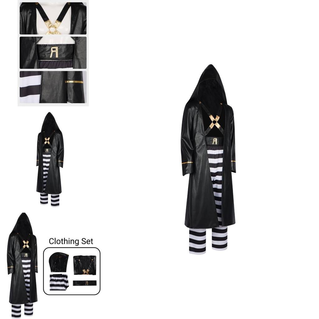 Jojo's Bizarre Adventure Golden Wind Cosplay Costume Ristu Nero Anime Character Outfit