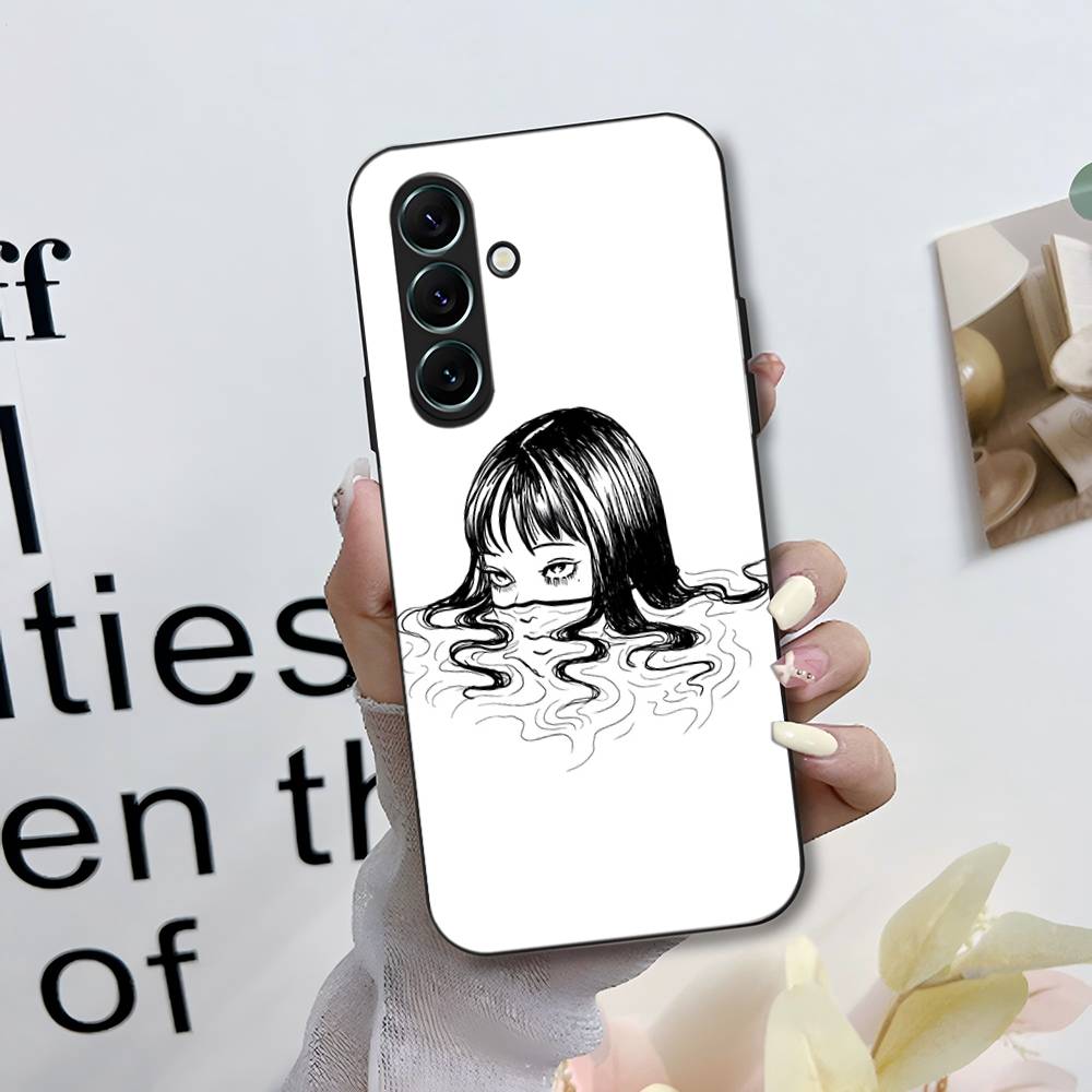 Junji Itos Tomies Phone Case For Samsung S 24 Fe 25 Ultra Plus 20 Lite 21 30 22 23 24 22 Ultra 5G Fundas