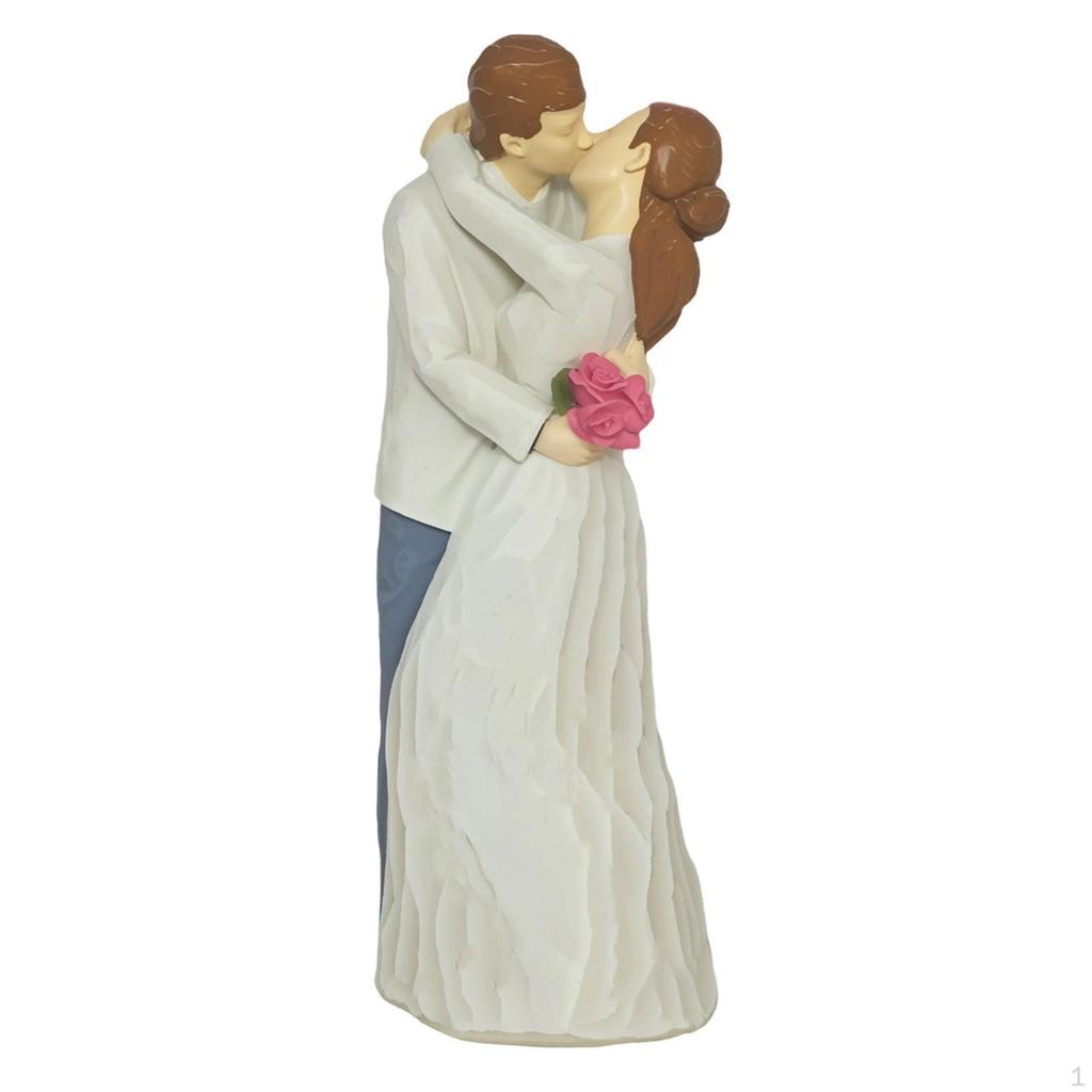 Couple Figurine for Wedding and Valentine's Day Gift Desktop Decor