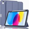 Multi Color Stylish Tri-Fold Pu Leather 10.9 Inch Tablet Case for IPad10th /11th /A16 Flip Cover with Auto Sleep and Stand