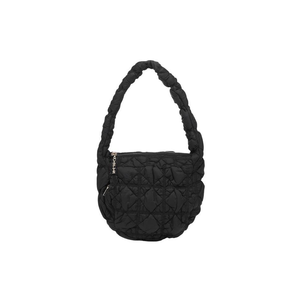 New CARLYN Nylon Cloud Bag, Handbag, Shoulder Bag Women's Black H71307020B