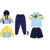 Primary School Autumn/Winter Five-Piece Windbreaker Set: New Style Warm Kindergarten Uniform