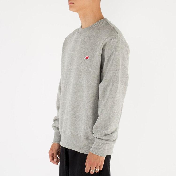 New Balance Felpa Autunno Unisex Grigio MT21541-AG