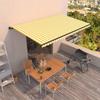 VidaXL Manual Retractable Awning Patio Awning Balcony Awning Veranda Garden Outdoor Patio Window Shading 3069218