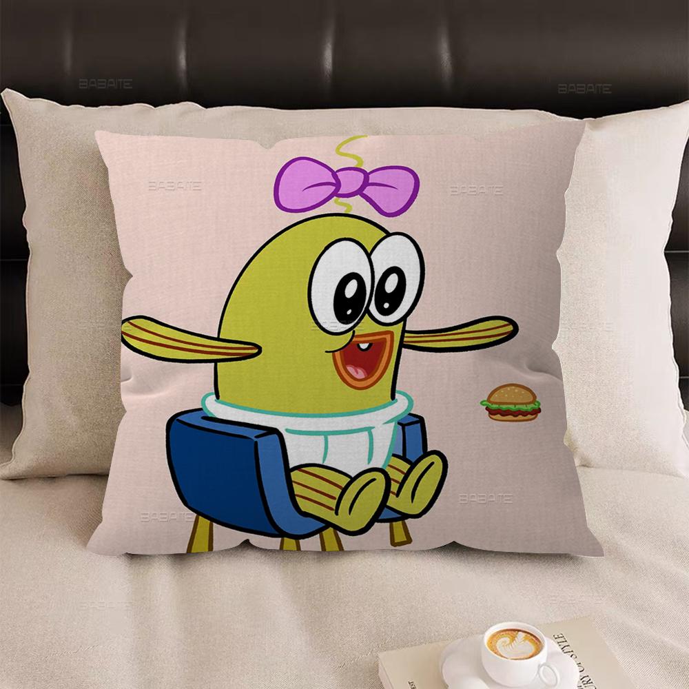 

Мультяшная наволочка на подушку с рыбой 30x50 полиэстер диванные подушки декоративные накидные подушки украшение дома наволочка 12x12Inch