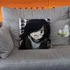 Anime Kuroki Tomoko  Pillow Case Square Double-Sided Printing Short Plush Sofa Cushion Cover Bedroom Bedside Pillow