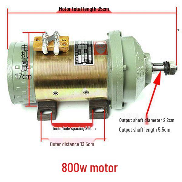 Электрический Скутер-Трехколесный Велосипед 48В/60В Коллекторный Двигатель Постоянного Тока (1000 Вт/1500 Вт)