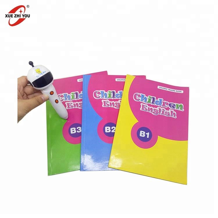 Giocattolo Educativo Intelligente Personalizzabile Penna Parlante per l'Apprendimento dell'Inglese e dello Spagnolo per Bambini Plastica ODM Penna Intelligente da Lettura