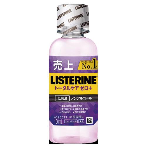 

LISTERINE Total Care Zero Plus Mouthwash, Liquid Toothpaste, Mild, Non-Alcoholic, Clean Mint Flavor, 100ml