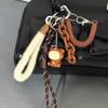 Korean Popular Cartoon Bear Lilith Woven Rope Bag Pendant Pendant Mobile Phone Lanyard Accessories Small Gift