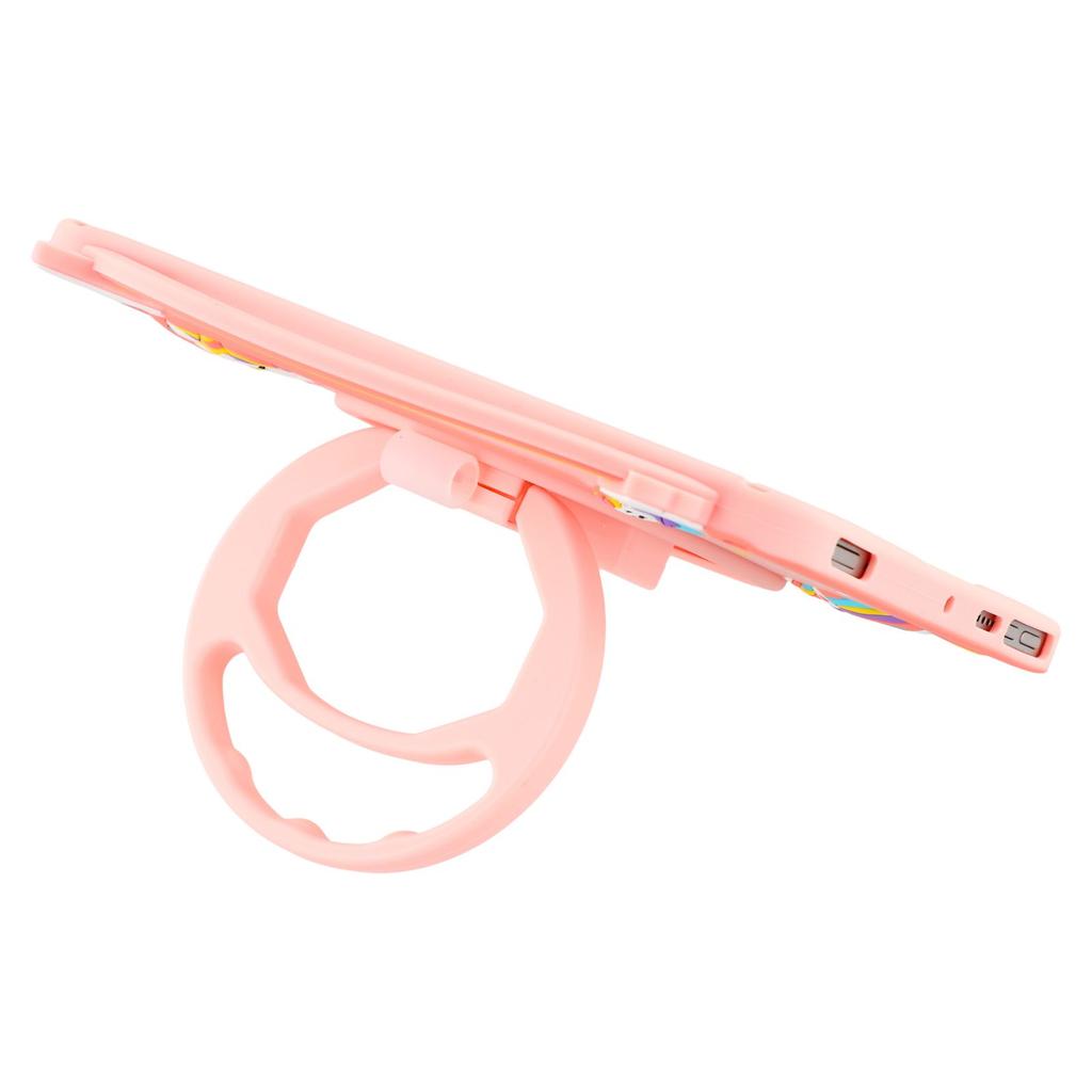 For iPad mini (2024)/(2021) Case Handle Rotating Kickstand Unicorn Silicone Tablet Cover