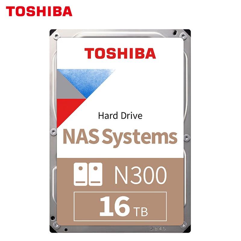Toshiba 16TB N300 Series NAS Hard Drive