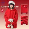 Jeanswest Women's Lunar New Year Red Hooded Sweatshirt