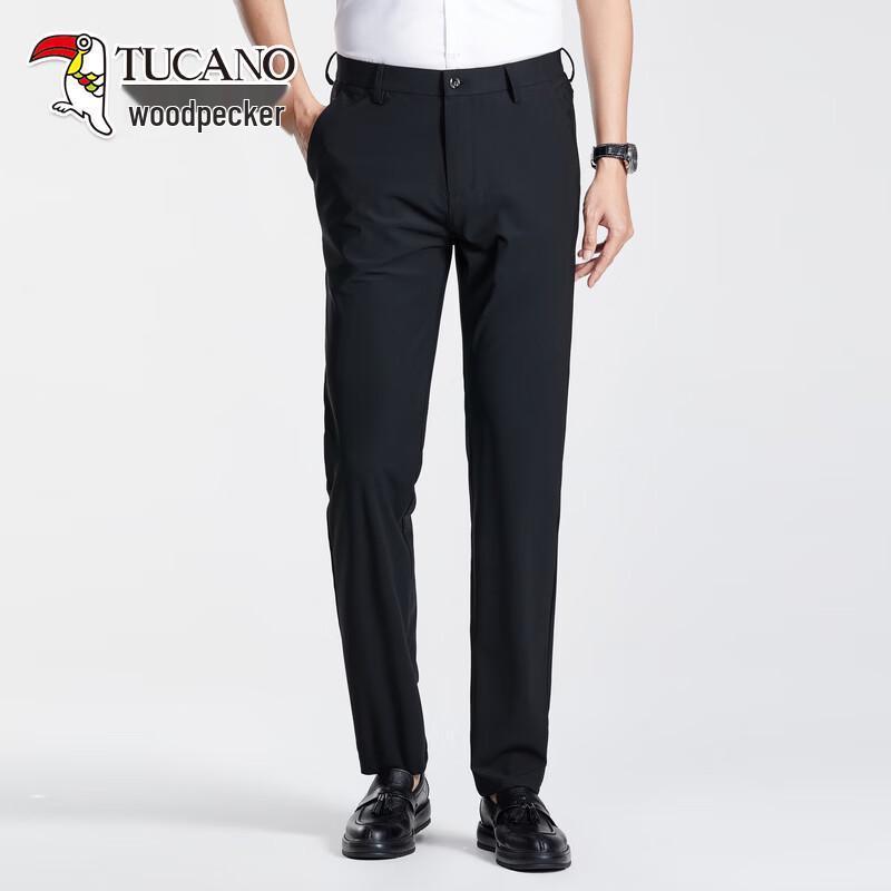 Tucano Men s Spring/Summer Straight-Leg Business Casual Pants 33