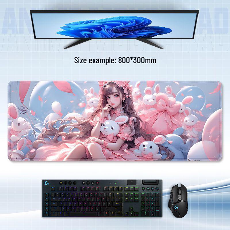 Extra Large Washable Mouse Pad: Stain-Resistant, Sweat-Proof Desk Mat for Dorm, Office, and Esports