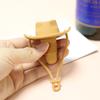Wine Bottle Cap Silicone Cowboy Hat Wine Stopper Leak-Proof Reusable Wine Cork Fresh-keeping Champagne Bottle Stopper Whisky