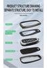 Chevrolet Cruze Key Cover - High-End Protective Shell with Buckle