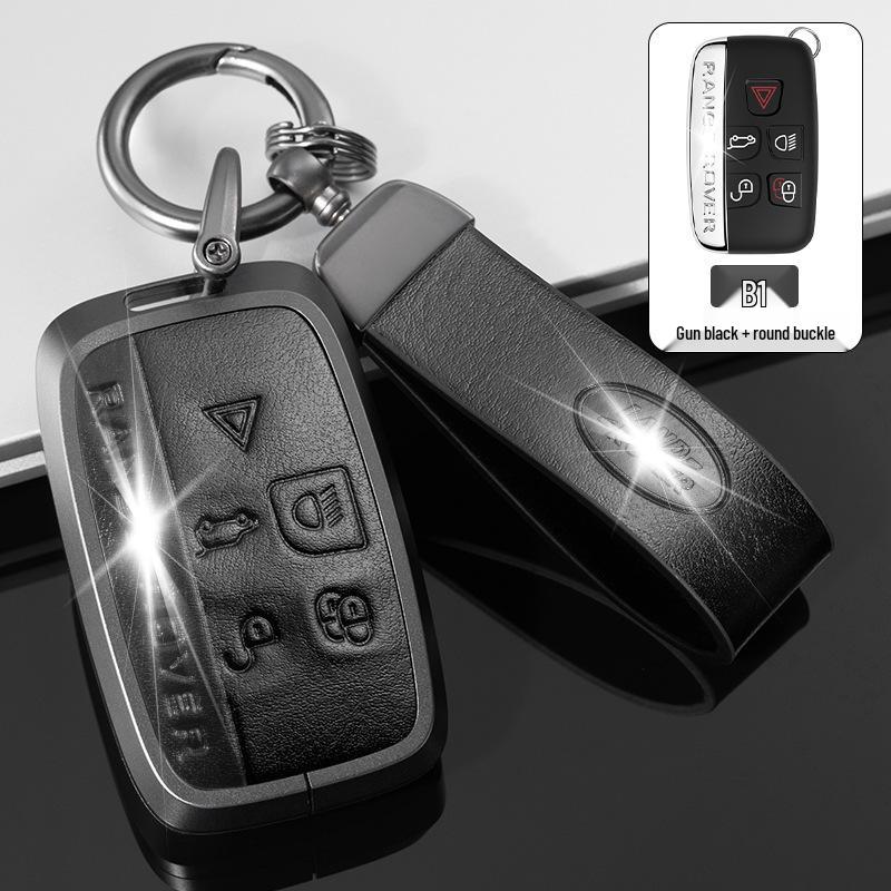 Land Rover Key Case for Range Rover, Evoque, Velar, Defender, Discovery, Sport, Freelander