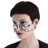Supply Silver Color Costume Fancy Dance Masks Party Supplies Liquid Masquerade Fashion Jewelry