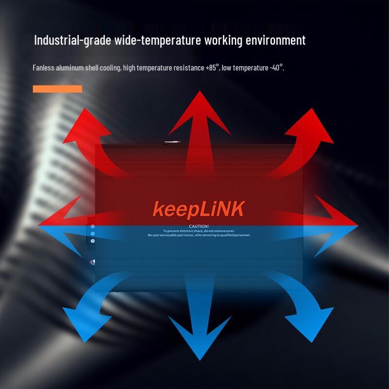 keepLINK KP-9000-65 Series Unmanaged Industrial Ethernet Switch