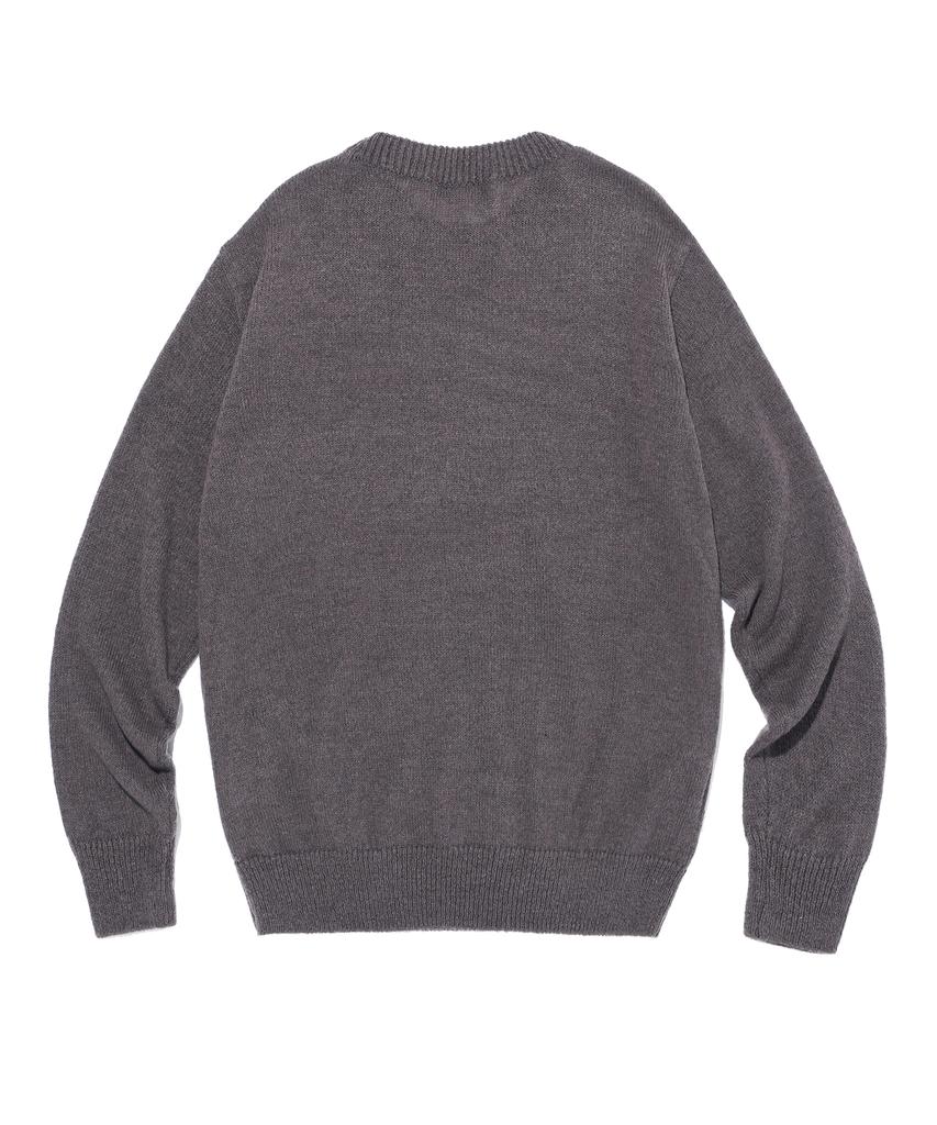 AOTT Unisex Snug Mohair Knit Brown
