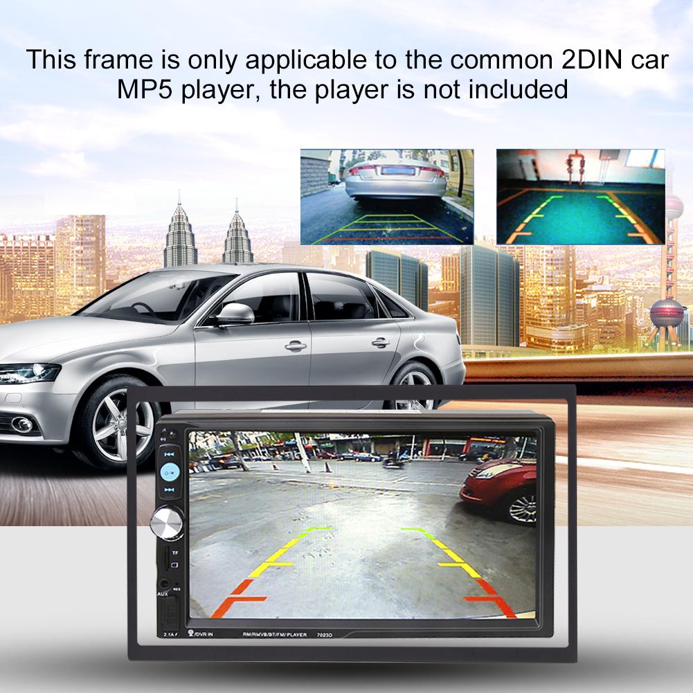 100 MM/3.94 Inch Frame Universal 2 Din Car Radio MP5 Installation Accessories 2019 The New