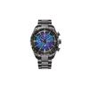 Attesa Serie 100 Meter Wasserdicht Solar Quarz Super Titan Armband Herrenuhr Blaues Zifferblatt AT8285-68Z