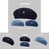 Versatile Cotton Beret For Women Summer Youthful Stylish Design In Blue Shades