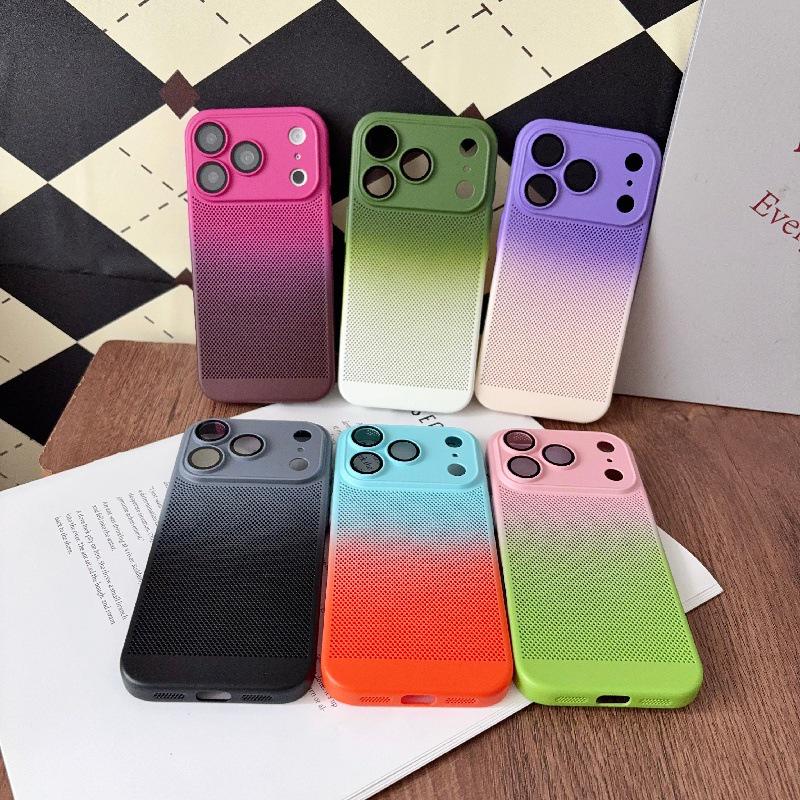 iPhone 17 Pro Max Gradient Mesh Heat Dissipation Case