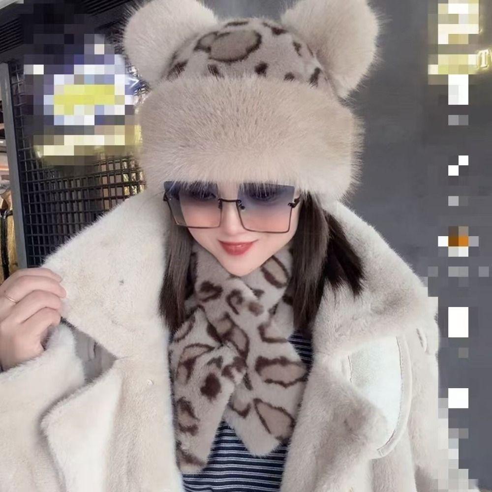 Thicken Panama Cap Warm Plush Fisherman Hat New Berets Chrismas Gifts