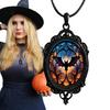 Halloween Halskette für Damen Legierung Vintage Halskette Halloween Schmuck Modeschmuck Halsketten Trendige Halsketten