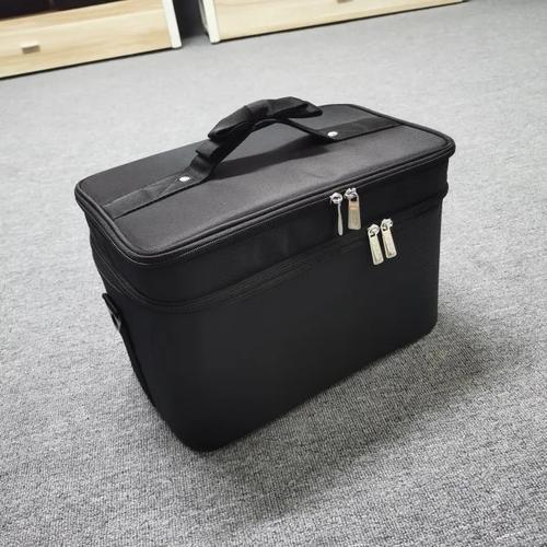 Professional Makeup Bag Large Capacity Cosmetic Organizer Standing Bridal Touch Up Bag