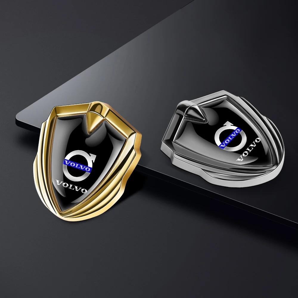 1 Pezzo Scudo Metallico Premium Distintivo Emblema Auto per Volvo XC40 XC60 XC90 S60 S90 V50 V70 V90 V60 V40 S80 EX30 EX90 T5 Decalcomania Ricambi Auto