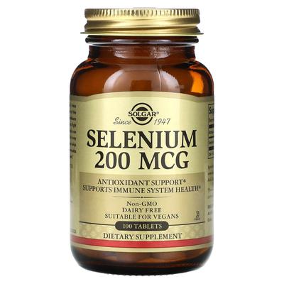 Selenium, 200Mcg, 100 Tablets