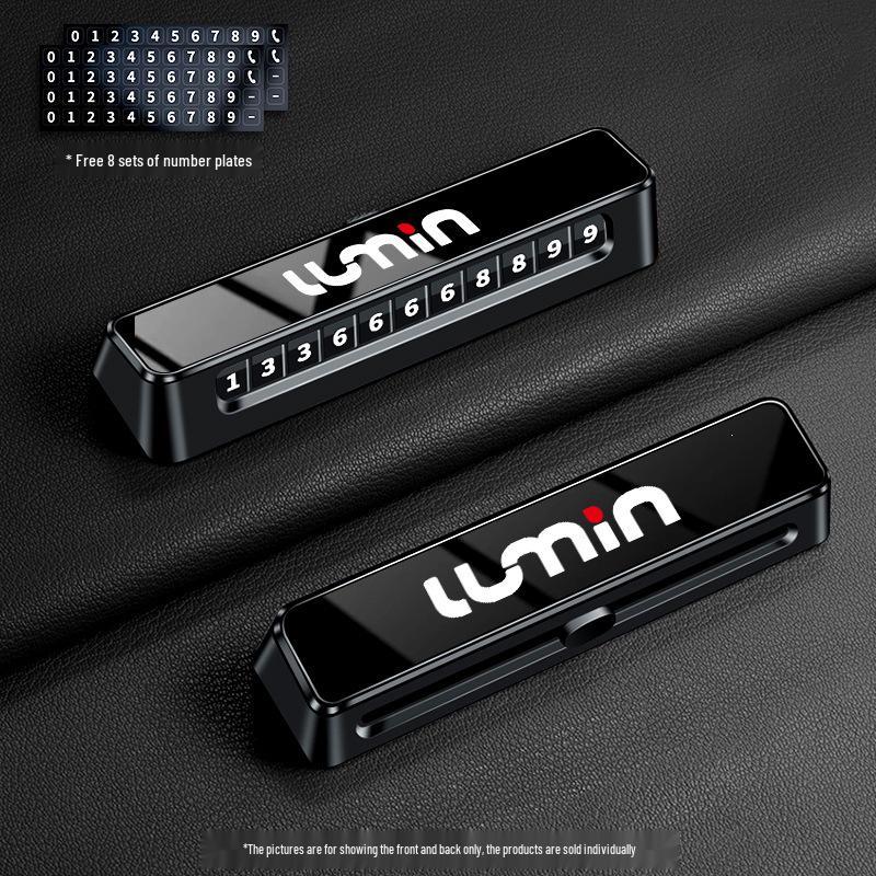 

Changan Lumin Nuo Corn Treasure Edition Double Number Parking Sign for 26 Models - Vehicle Contact Number Display.