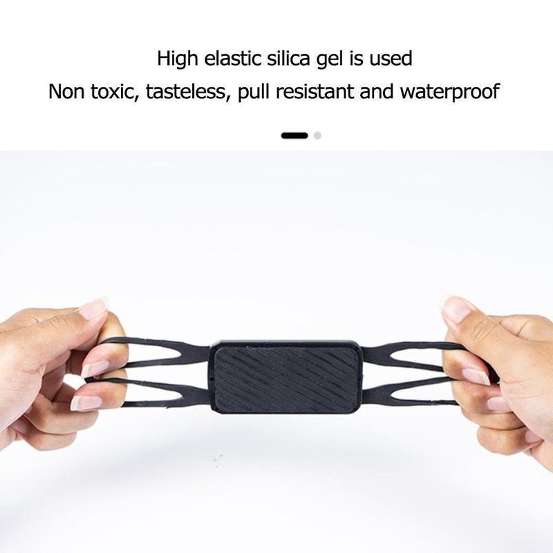 For Sram Garmin SRAM Bike Mobile Phone Holder High Elastic Silicone Bicycle Cellphone Holder Mount Motorcycle Shockproof