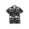 X Coca-Cola Hawaiian Camp Button Up Black Unisex Tops KH3540-100