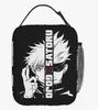 Basketball Cartoon Pattern Student Meal Bag Outdoor Camping Crisper Fruit Storage Bag Portable Meal Bag