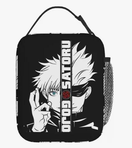 Basketball Cartoon Pattern Student Meal Bag Outdoor Camping Crisper Fruit Storage Bag Portable Meal Bag