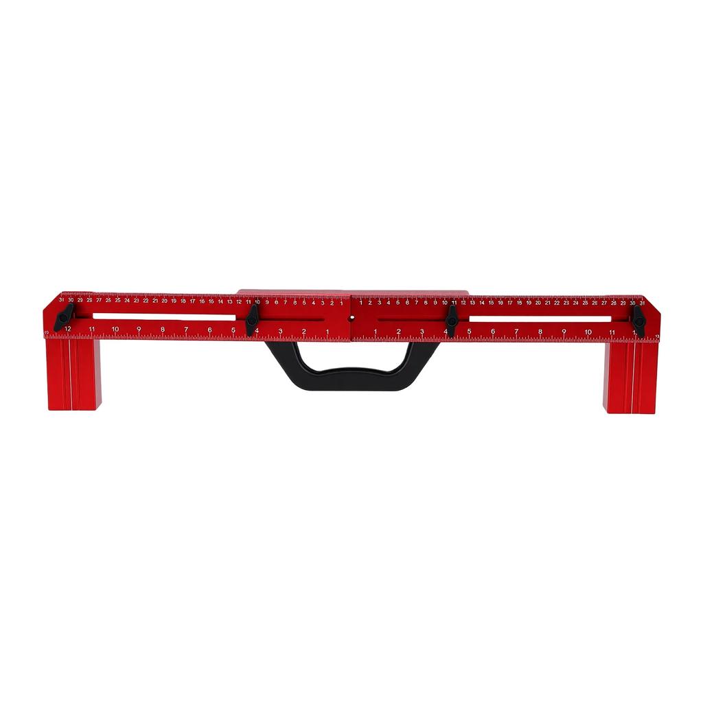 Wood Board Framing Jig 12 30 Inch Adjustable Aluminum Alloy Center Stud Layout Tool for Cabinet Installation